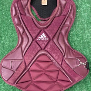 Red Adult Adidas Pro Series 2.0 Catcher's Chest Protector (Used)