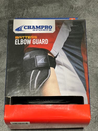 Black Junior Champro Elbow Protection (New)