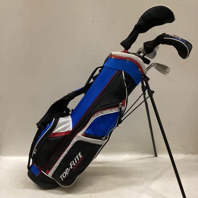 Used Top Flite JR SET Jr Package Set RH Black/Royal/Red 7 Piece 11725-S000488836