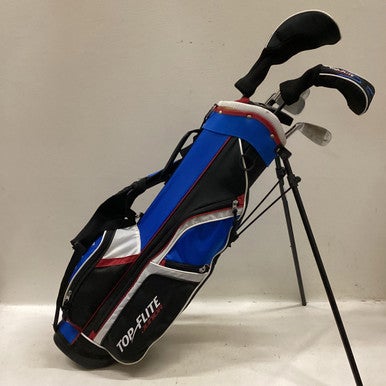 Used Top Flite JR SET Jr Package Set RH Black/Royal/Red 7 Piece 11725-S000488836