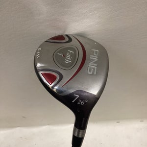 Used Ping FAITH Womens Fairway Wood RH 7 Wood 11725-S000488682