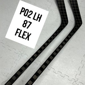 Senior(2x)Left P02 87 Flex ProBlackStock™ Unbranded Blackouts Pro Stock Nexus Hockey Sticks