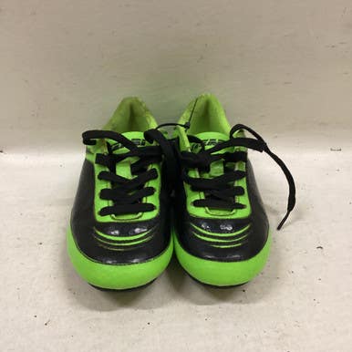 Used Vizari Soccer Cleats Black And Neon Green Youth 10.0 11725-S000488637