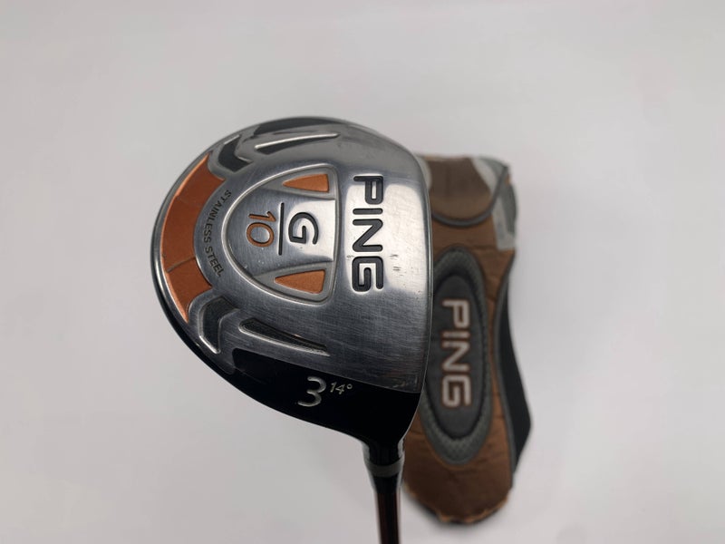 Ping G10 3 Fairway Wood 14* TFC 129 F Stiff Graphite Mens RH HC