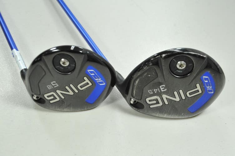 Ping G30 3 and 5 Fairway Wood Set Regular Flex Right TFC419 Graphite # 199487