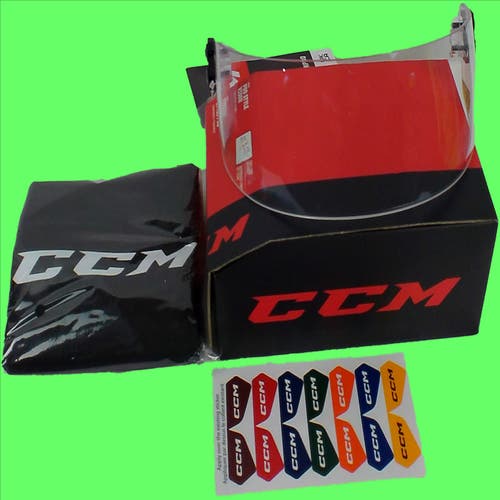 CCM Hockey VR Pro Straight Visor (New) Senior