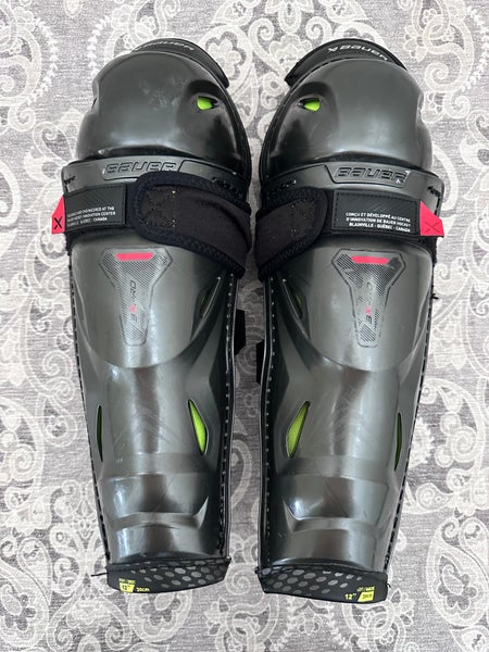 Junior Bauer Vapor 3X Pro 12" Shin Pads (Used)