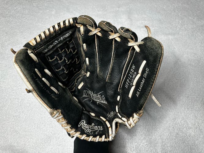 Brown Rawlings Highlight Series RH Infield Baseball Glove 12.5" (Used)