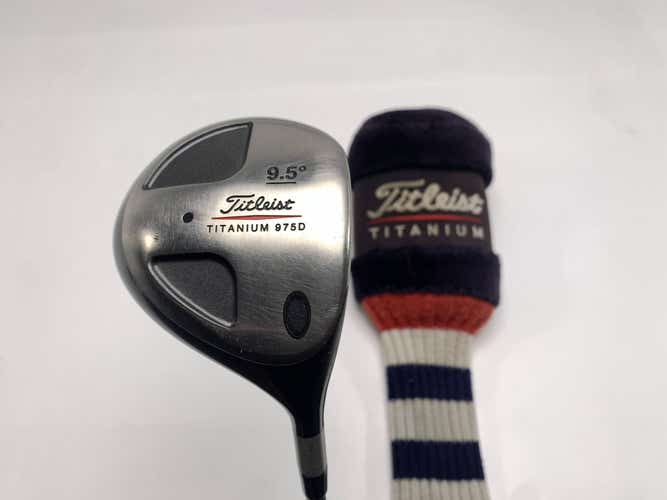 Titleist 975 D Driver 9.5* True Temper EI-70 Stiff Graphite Mens RH HC