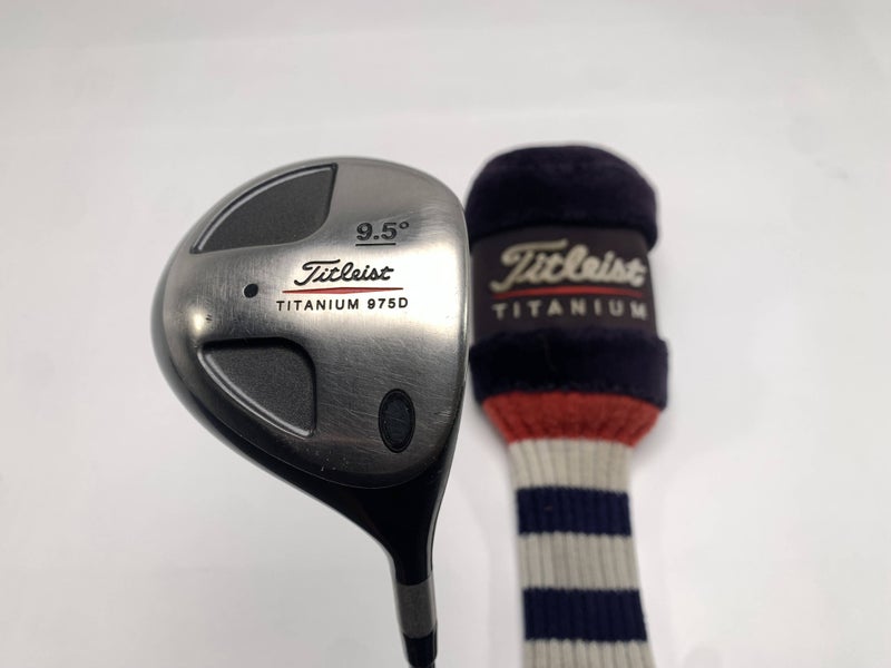 Titleist 975 D Driver 9.5* True Temper EI-70 Stiff Graphite Mens RH HC