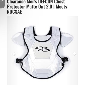 Boombah Catcher's Chest Protector (New)