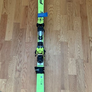 2024 Fischer 193 cm Racing RC4 Race Skis With Bindings Max Din 20 (Used)