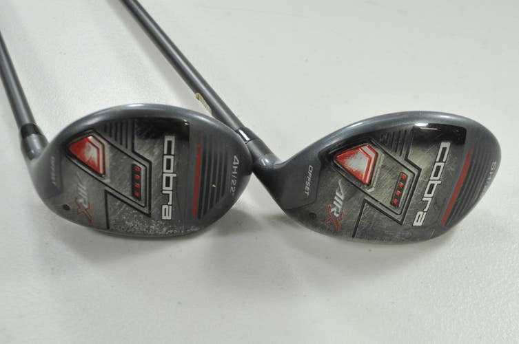 Cobra Air-X 4 and 5 Hybrid Set Regular Flex RH Ultralite 50g Graphite # 199528