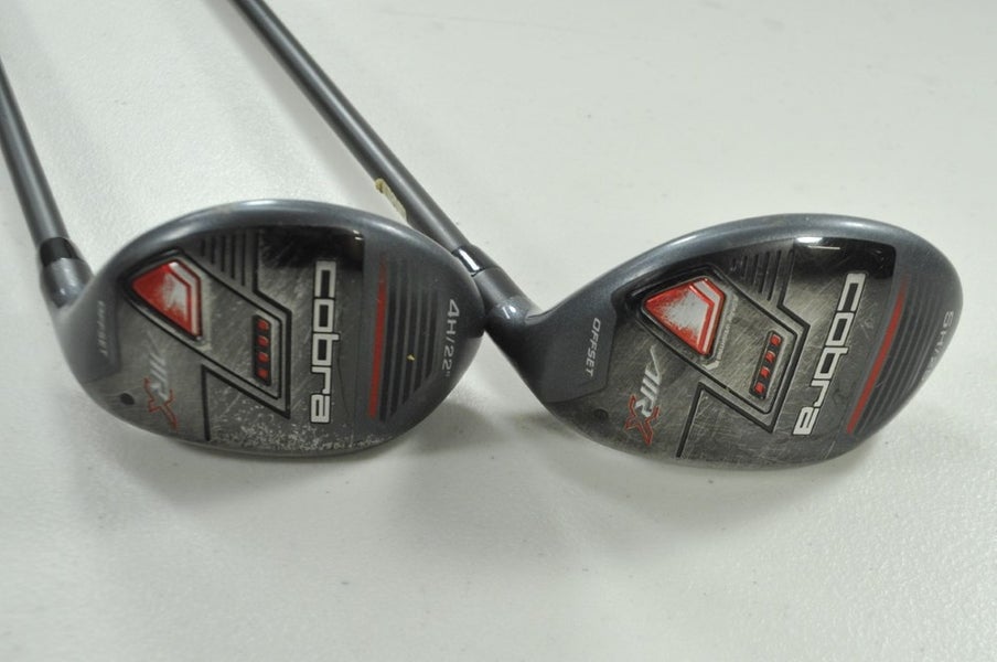 Cobra Air-X 4 and 5 Hybrid Set Regular Flex RH Ultralite 50g Graphite # 199528