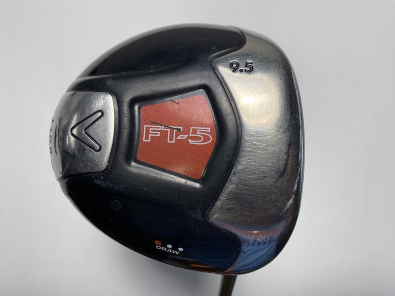 Callaway FT-5 Driver 9.5* Aldila NV Green 65g Stiff Graphite Mens RH