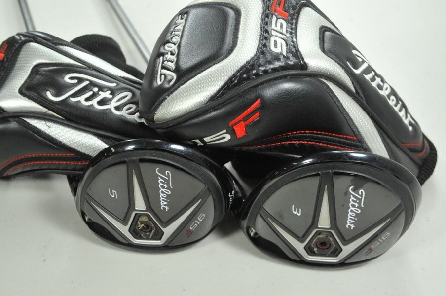 Titleist 915F 3 and 5 Fairway Wood Set Stiff Flex RH Diamana Graphite # 199471