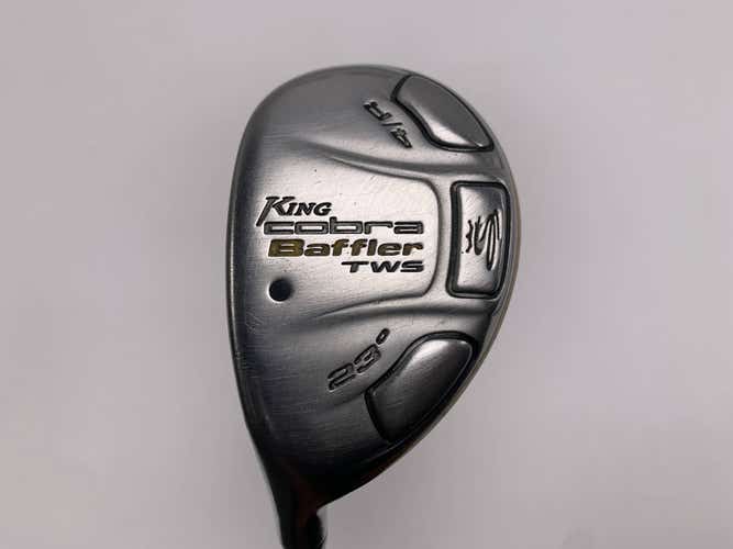 Cobra Baffler TWS 2009 4 Hybrid 23* Aldila DVS-HL 65g Regular Graphite Mens LH