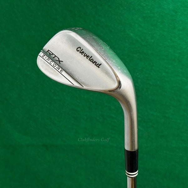 Cleveland RTX Zipcore Chrome 60-12 60 Lob Wedge Stepped Steel Wedge Flex