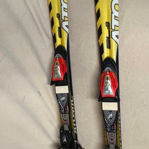 Racing 140 cm Atomic Beta Race Skis With Bindings (Used)