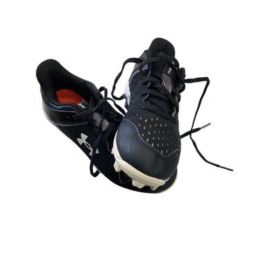 Used Under Armour BASEBALL CLEATS BB/SB Cleats Black Junior 03.5 11760-S000078738