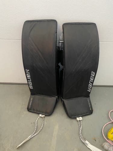 Large  Bauer Hyperlite Goalie Leg Pads  (Used)