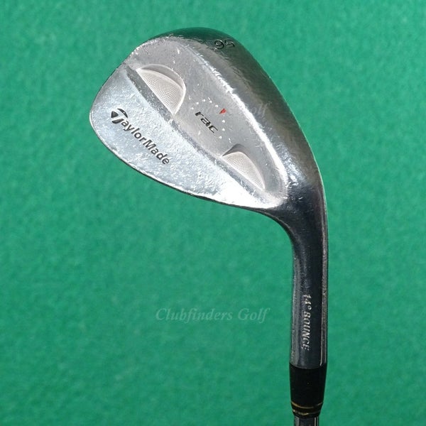 TaylorMade RAC Chrome 56-14 56 Sand Wedge Dynamic Gold Steel Wedge Flex