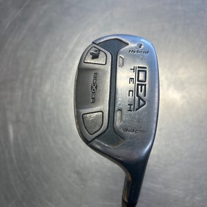 Used Adams Golf IDEA TECH BOXER Mens Hybrid Club RH 3 Hybrid 11868-S000064007