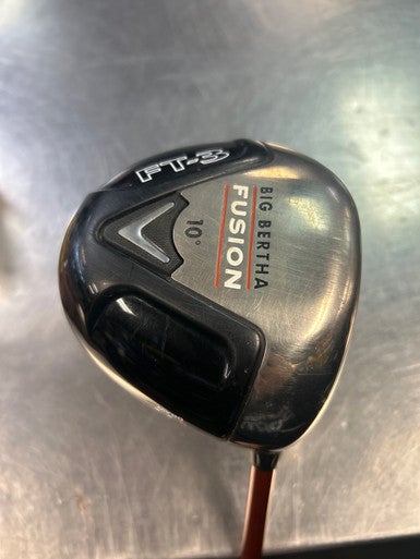 Used Callaway BIG BERTHA FUSION Mens Driver RH 10.0 Degree 11868-S000064006