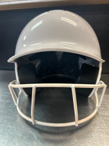Used Champro HXT Batting Helmet w/Mask White SM 11868-S000063992