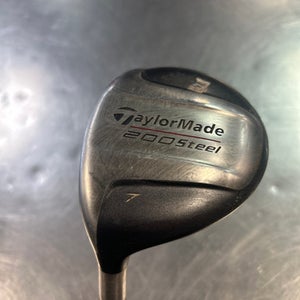 Used Taylormade 200 STEEL Mens Fairway Wood LH 7 Wood 11868-S000063988