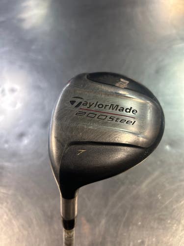 Used Taylormade 200 STEEL Mens Fairway Wood LH 7 Wood 11868-S000063988