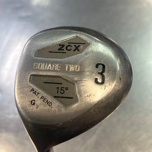 Used Square Two ZCX Mens Fairway Wood LH 3 Wood 11868-S000063984