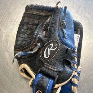 Used Rawlings PLAYER SERIES BB/SB Glove RH Throw Black 10 1/2" 11868-S000063965