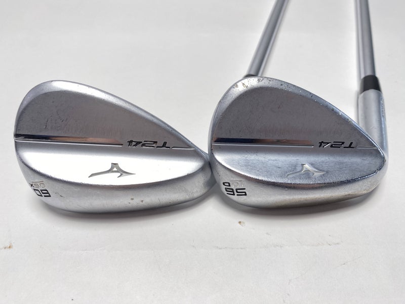 Mizuno T24 Soft Satin Wedge Set 56* 10 | 60* 6 True Temper DG 400 Stiff Mens LH
