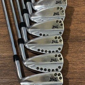 Men's PXG 0311T Right Handed 5-P Iron Set Regular Flex Steel Elevate Shaft (Used)