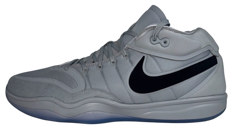 Nike Air Zoom Size 19 Gray GT Hustle 2 TB Basketball Sneakers Shoes Big Tall New