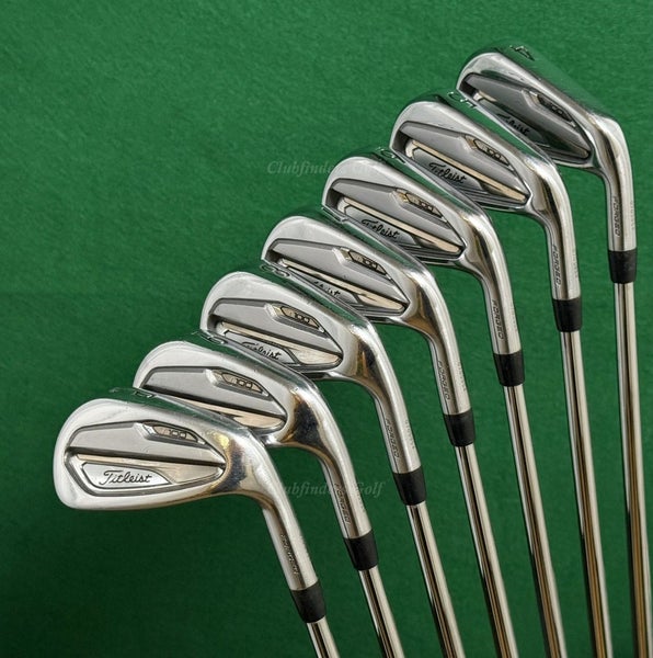 Titleist T100 Forged 2019 4-PW Iron Set Dynamic Gold S300 Steel Stiff