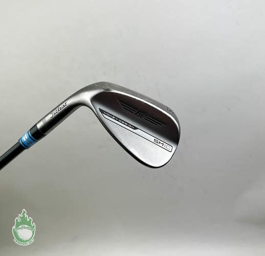 LH Titleist Vokey SM10 Nickel F Grind Wedge 50*-08 Stiff Flex Graphite Golf