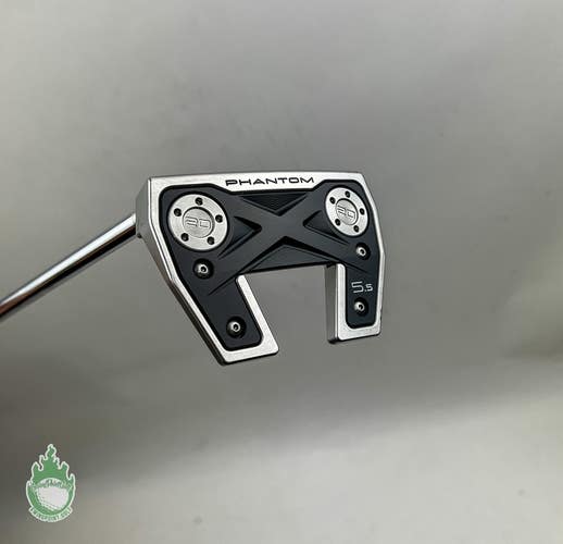 Used LH 2022 Titleist Scotty Cameron Phantom 5.5 34.5" Putter Steel Golf Club