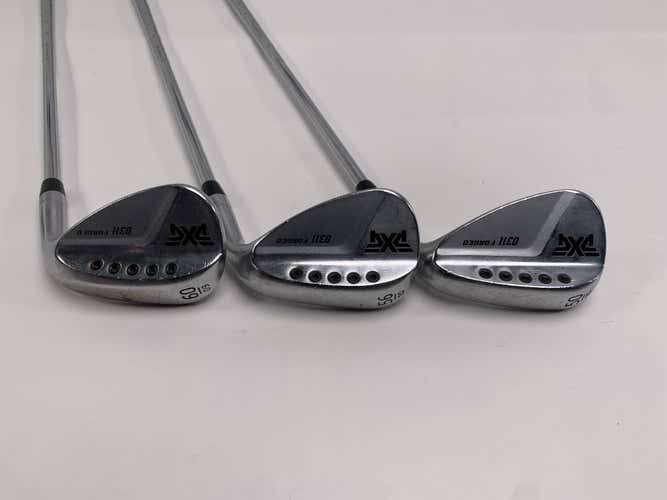 PXG 0311 Forged Chrome Wedge Set 50* 10 | 56* 10 | 60* 9 TTr Elevate Tour RH