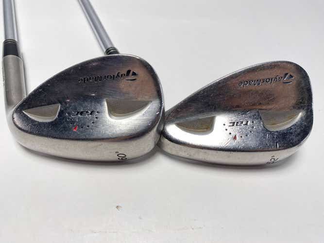 TaylorMade Rac Chrome Wedge Set 52* 8 60* 7 Wedge Steel Mens RH