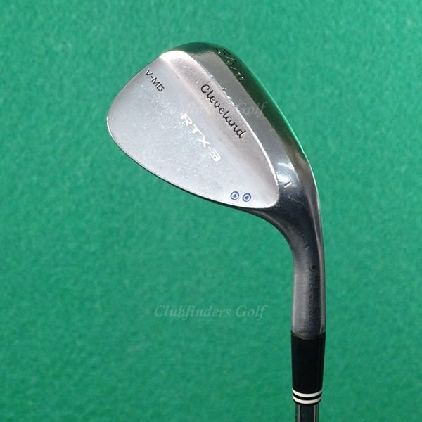 Cleveland RTX-3 V-MG Tour Satin 56-11 56 Sand Wedge Dynamic Gold Wedge Flex