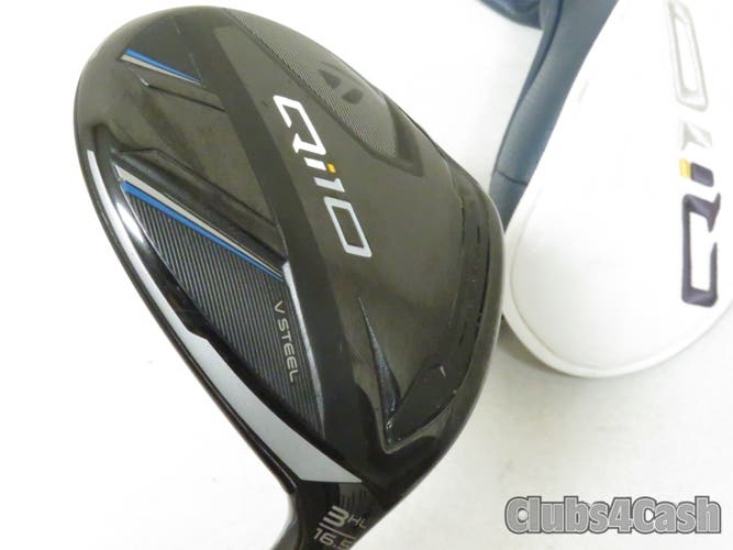 Taylormade Qi10 Fairway 16.5 3HL Fujikura Ventus TR 6 Blue Stiff Flex +Cover