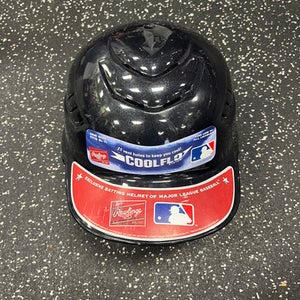Used Rawlings CFBH1 Batting Helmet No Mask Navy Blue MD 11849-S000029610