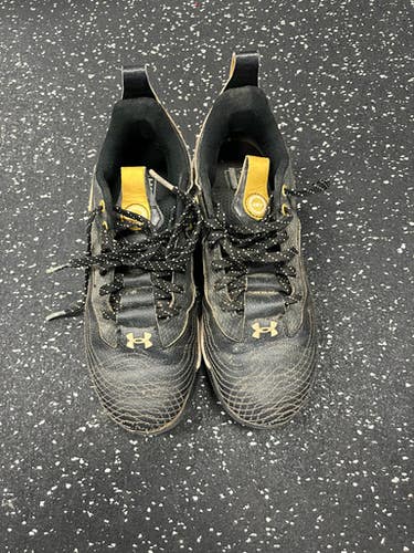 Used Under Armour HARPER 7 BH BB/SB Cleats Black Junior 03.5 11849-S000029604