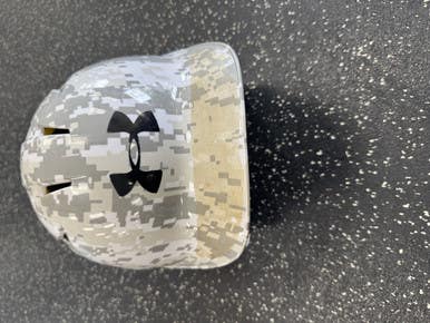 Used Under Armour UABH2-100 Batting Helmet No Mask Grey One Size 11849-S000029572