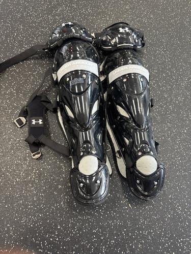 Used Under Armour UALG2-JRP Catchers Leg Guards Royal Blue Adult 11849-S000029576