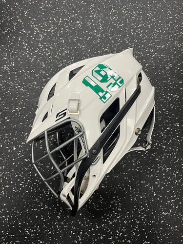 Used Cascade S Lacrosse Helmet White SM 11849-S000028989