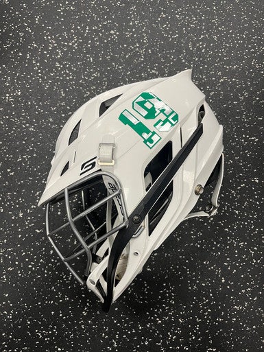 Used Cascade S Lacrosse Helmet White SM 11849-S000028989