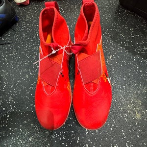 Used Nike Soccer Indoor Shoes Red Youth 06.0 11849-S000029143